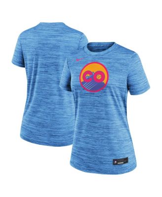 Nike - Women's Blue Colorado Rockies 2025 City Connect Authentic Collection Velocity Performance T-Shirt
