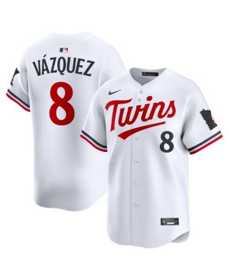 Nike - Men's Christian Vázquez White Minnesota Twins Home Limited Jersey