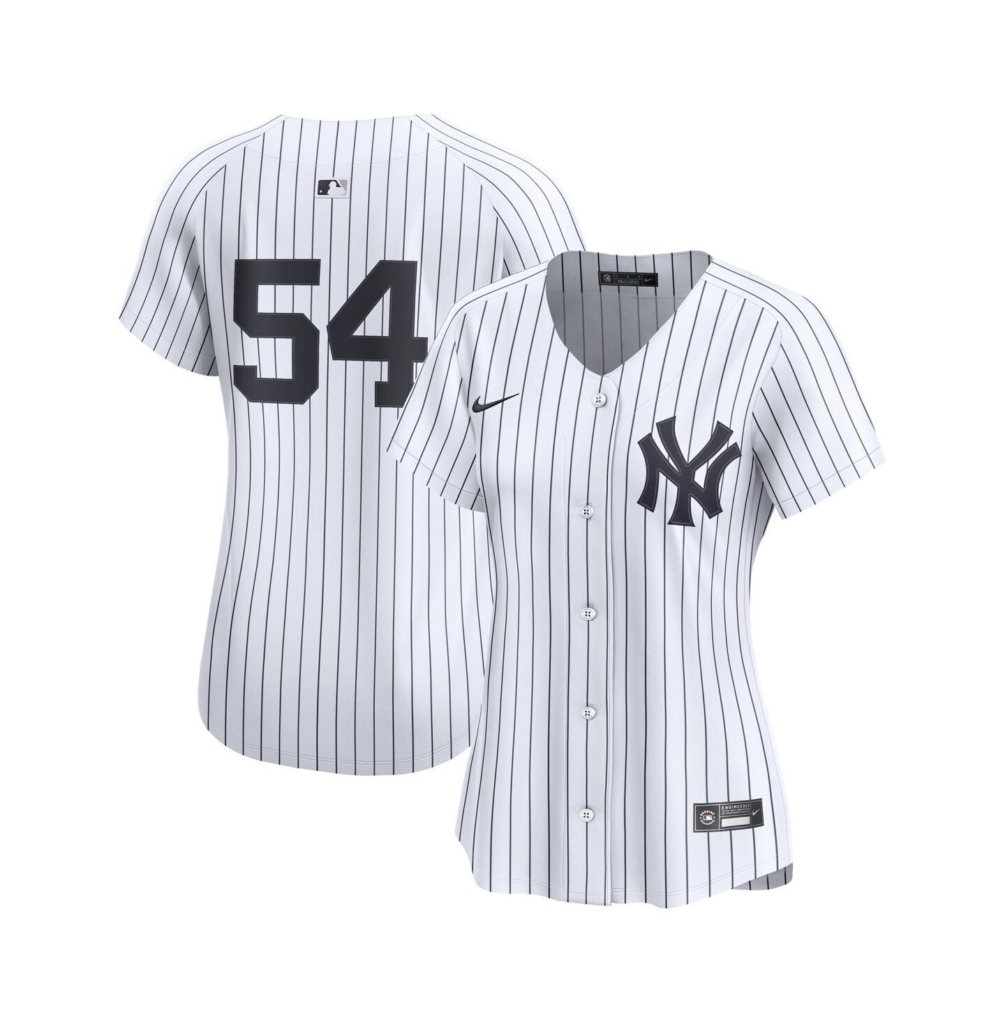 Женский топ Nike Max Fried White New York Yankees Home Limited Jersey — фото 1
