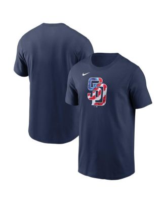 Nike - Men's Navy San Diego Padres Americana T-Shirt