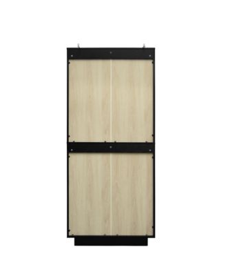 Storage Cabinet with Acrylic Door for Living Room, Dining Room, Study