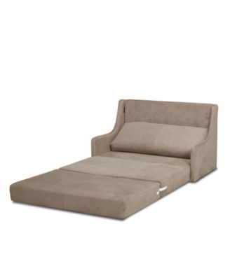 43.5" Polyester Avery Fremont Convertible Loveseat Sleeper, Created for Macy's