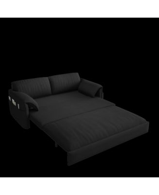  3-in-1 Convertible Sofa Bed with Side Storage