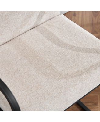 Modern Bar Stool with Arms, Set of 2