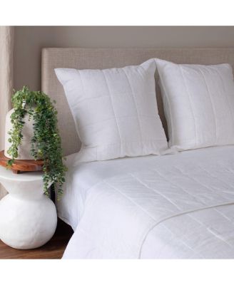 French Linen Quilted Set - Euro