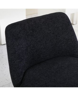 Upholstered Counter Bar Stools with Swivel and Back (Set of 2