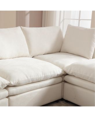 Streamdale 5-Seat U-Shaped Sectional Sofa with Sleeper and Chaise Lounge