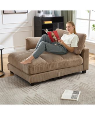 Streamdale Sleeper Sofa Couch Bed,Oversized Chaise Lounge Chair Cozy Cloud Couch