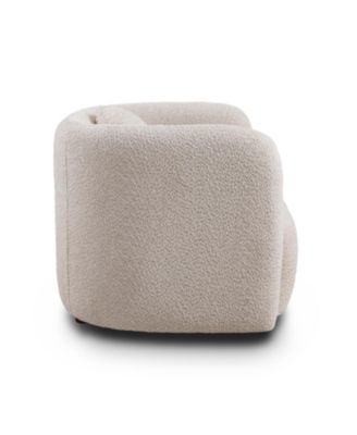 one piece Japandi Style Boucle Sofa Chair