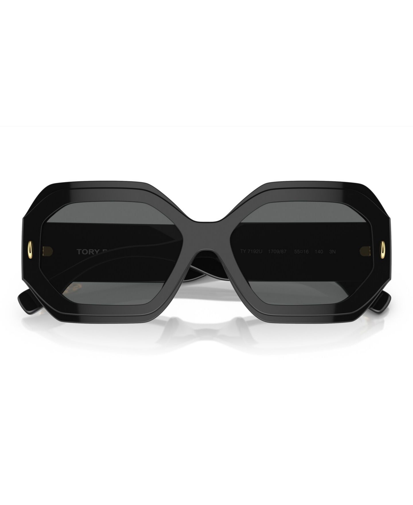 Женские солнцезащитные очки Tory Burch Sunglasses, TY7192U, цвет: Чёрный — фото 5