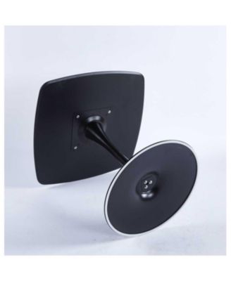 Streamdale 31.5inch Special Dining Table,MDF Dining Table, Kitchen Table,Black,exective desk