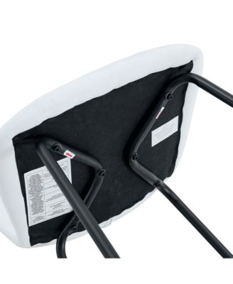 Streamdale Luxury Minimalist Dining Chairs - Set of 4, Black Metal Legs