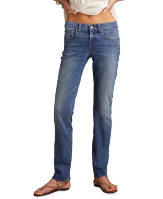 Women's Sweet Mid Rise Straight Jeans