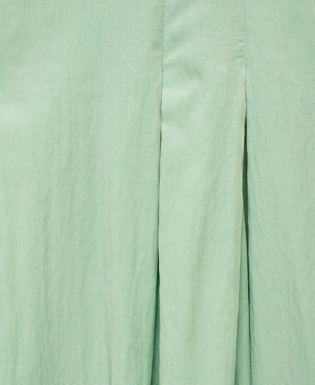 Mango Midi Dress With Darts Mint Green