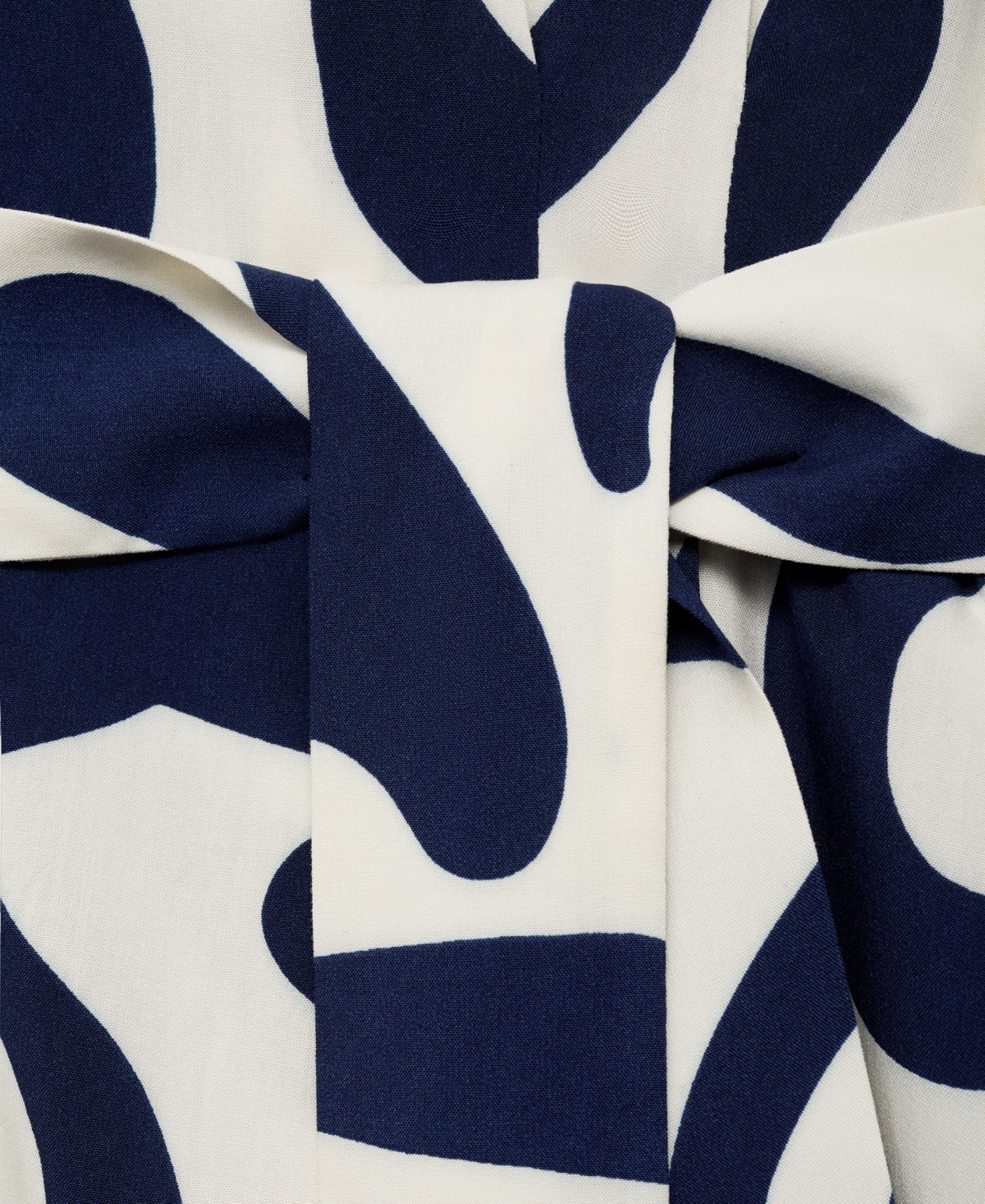 Mango Robe Bleu - Femme - L -