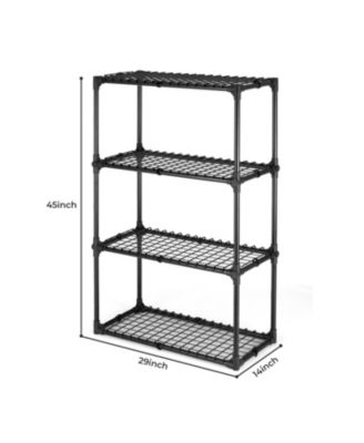 29 inches/ 1 Count Heavy-Duty 4-Shelf Wire Rack