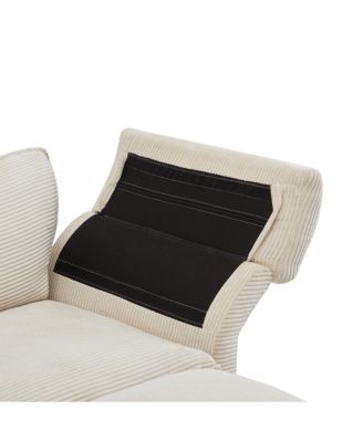 Streamdale Cloud Comfort Sectional Cozy Sectional Sofa with Ottomans for Living Room