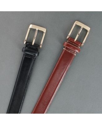 Men's Cornelius 35mm Cortina Leather Dress Belt