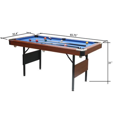 Streamdale 5.5' Folding Billiard Table with Accessories