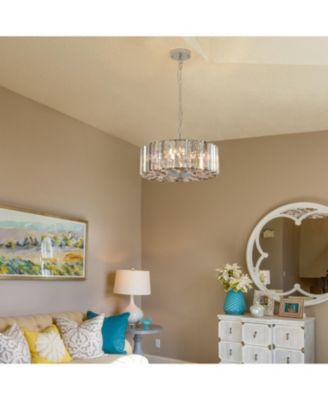 Streamdale Modern Crystal Chandelier for Living-Room Round Cristal Lamp Luxury Home Decor Light Fixture