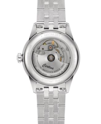 Unisex Swiss Automatic DS-1 Powermatic 80 Stainless Steel Bracelet Watch 38mm