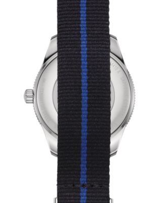 Men's Swiss DS Heritage Blue NATO Strap Watch 41mm