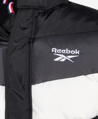 Big Boys Color Blocked Promo Long Sleeve Puffer Jacket