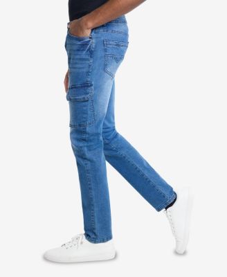 Men's Slim Fit Stretch Cargo Jeans