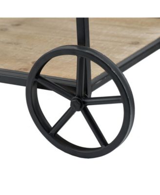 W2078 32.3x15.7x26.8" Shelf With Wheel