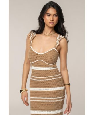 Women's Norina Striped Midi Dress