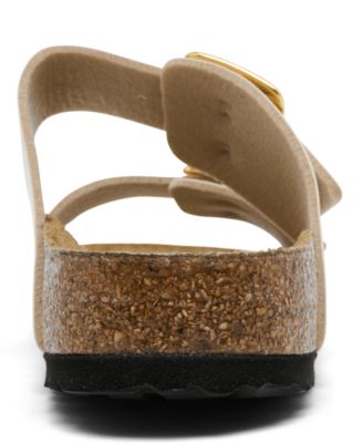 Women's Sydney Luxe Buckle Birko-Flor Sandals from Finish Line