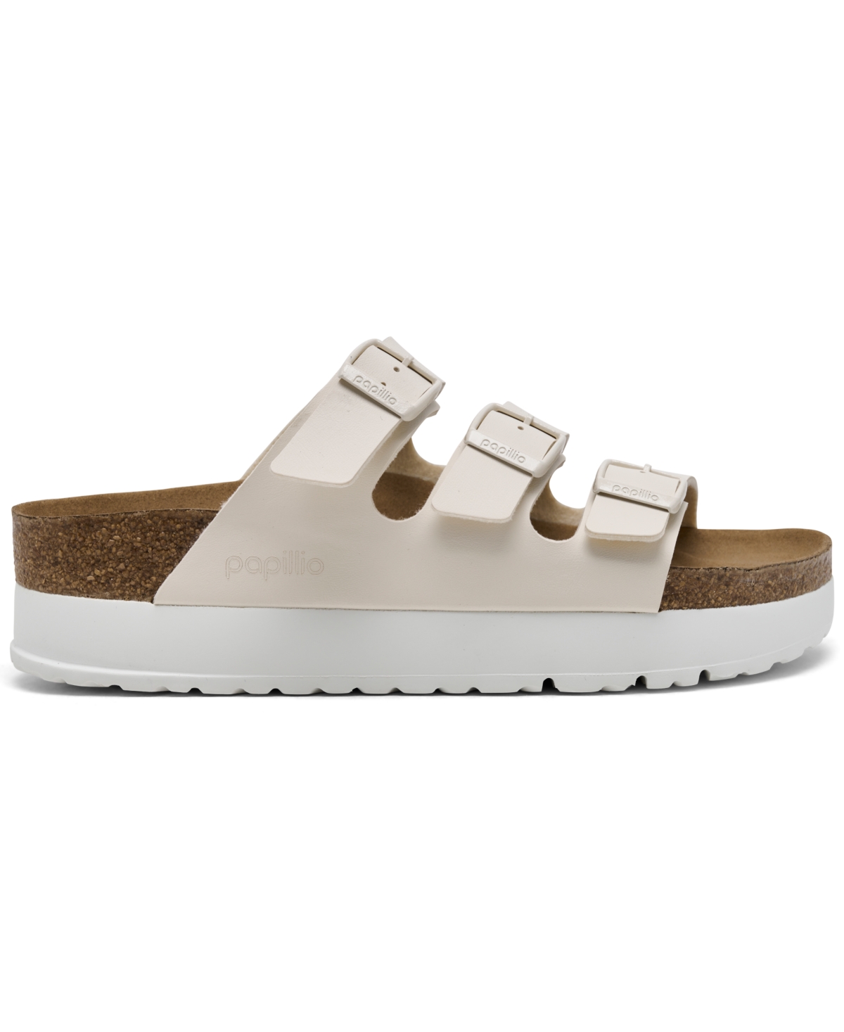 Shop Birkenstock Women's Florida Flex Birko-flor Platform Sandals From Finish Line