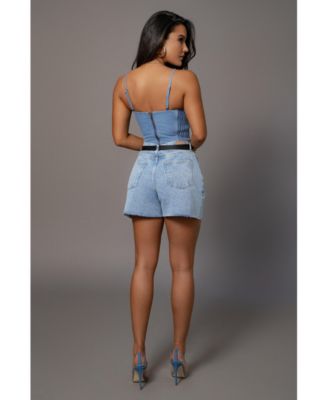 Women's Denim Jourdan Shorts