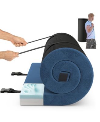 Indoor outdoor Sleeping mat with High density foam Cushion and Carrying Bag