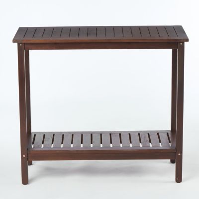 Streamdale Acacia Console Potting Table