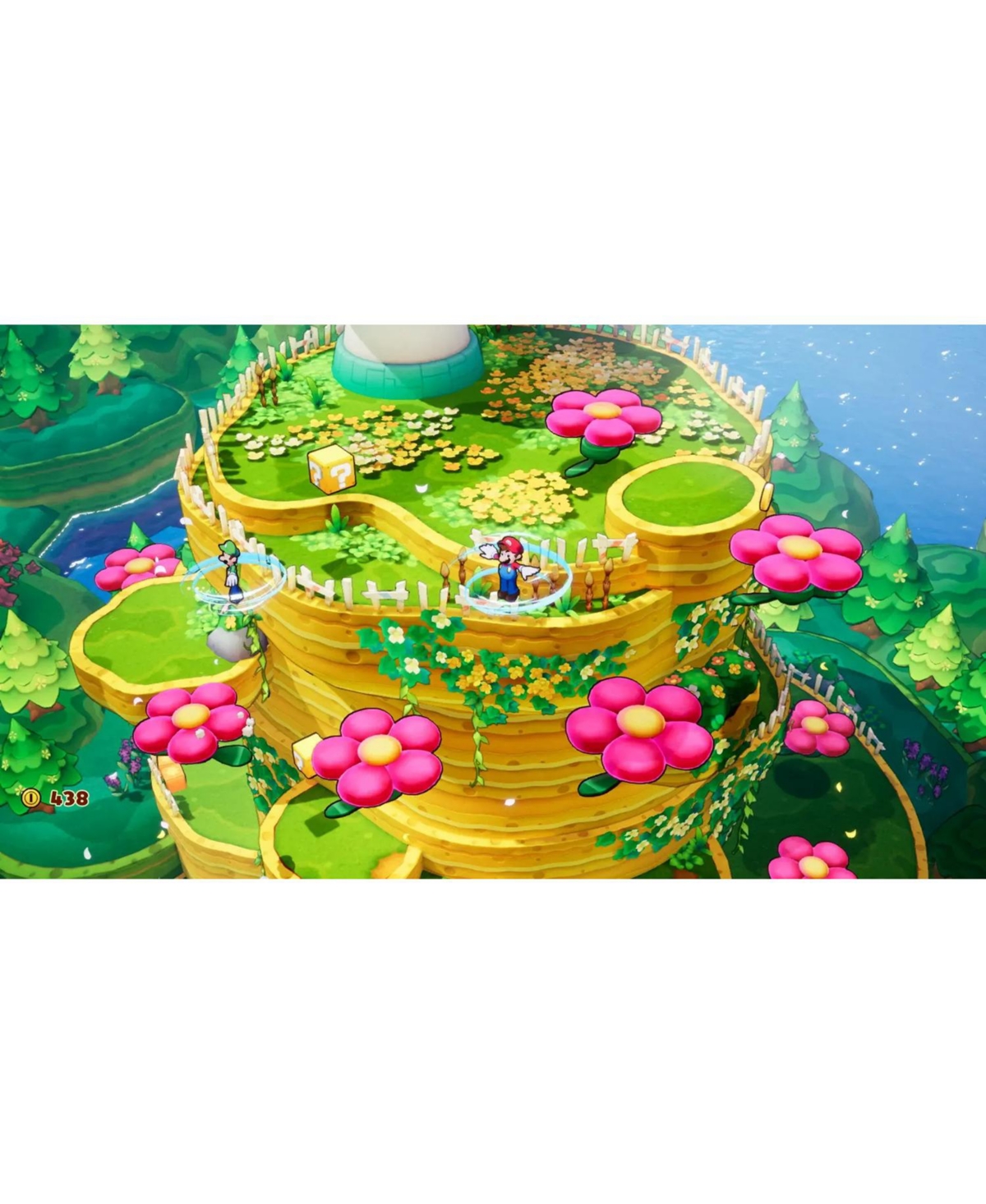 Nintendo Switch Oled Mario Red Edition with Mario & Luigi: Brothership, MightySkins Console and Controller Skin Voucher and 2 Year Cps Extended Warran