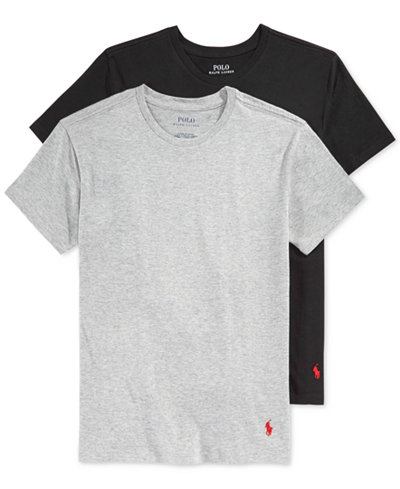 ralph lauren polo neck crew boys shirts undershirts pk