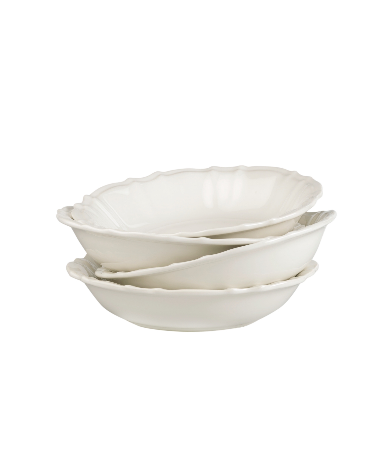 Chloe All-Purpose Bowls, Set of 4 - White