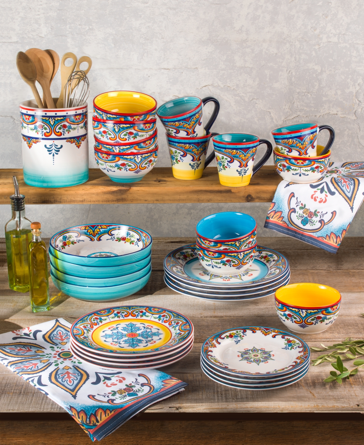 Euro Ceramica Zanzibar Dipping Bowls, Set of 4