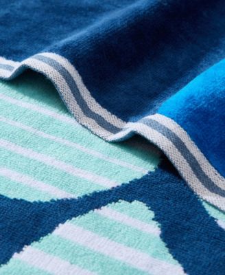 Turtle Beach Jacquard Beach Towel Set, 68&amp;quot; X 36&amp;quot;