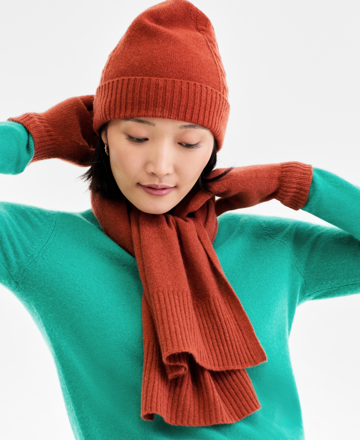 Charter Club Cashmere Hat, Gloves & Scarf Boxed Gift Set, Created For Macy's