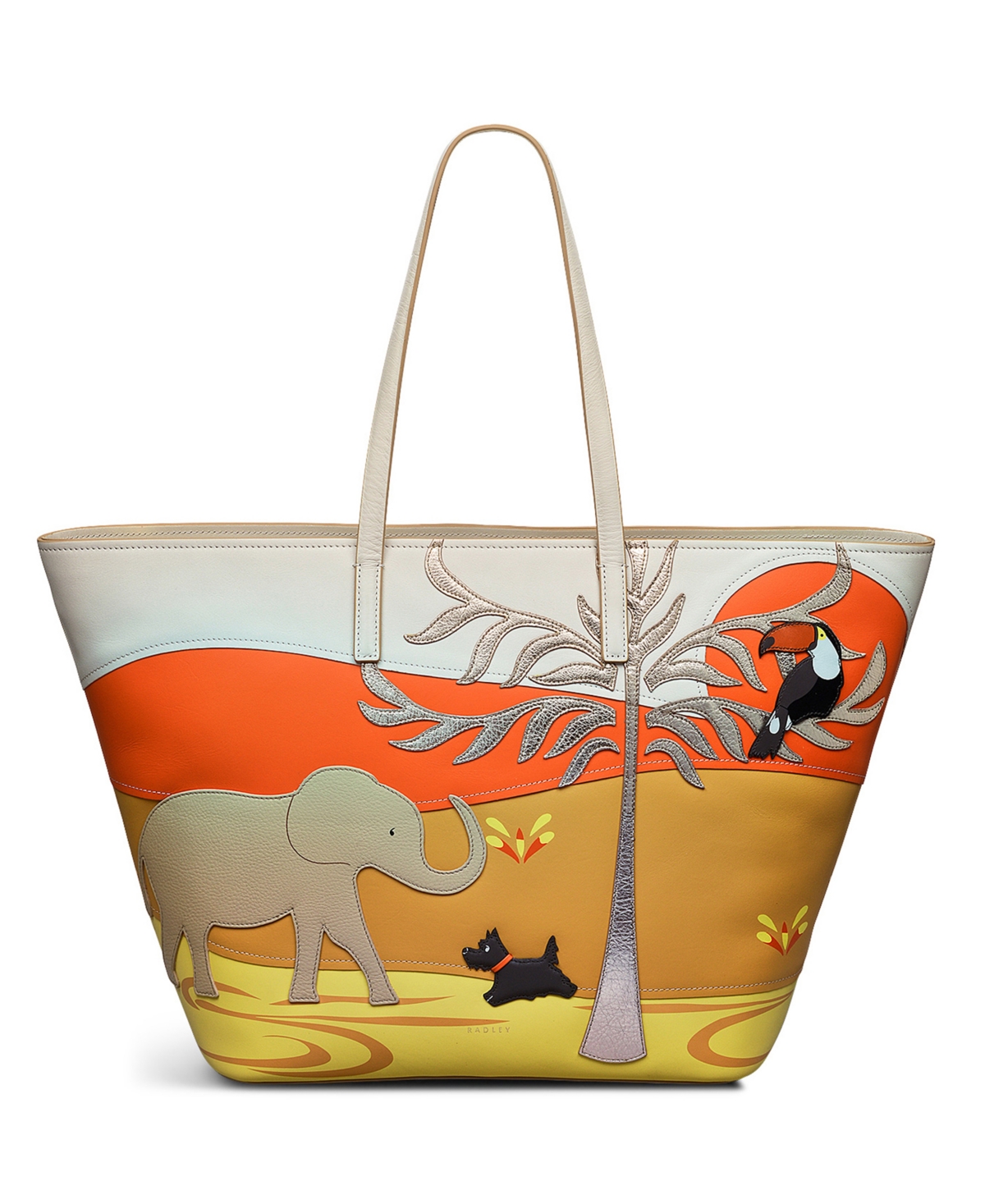 On Safari X-Large Open Top Tote Bag - Chalk