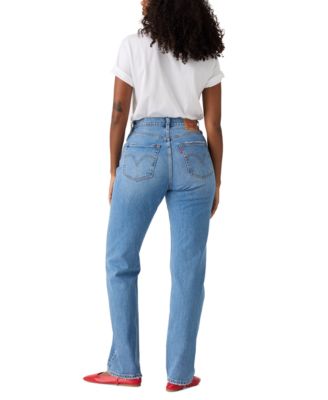 Women's 501 Curve High-Rise Straight-Leg Jeans