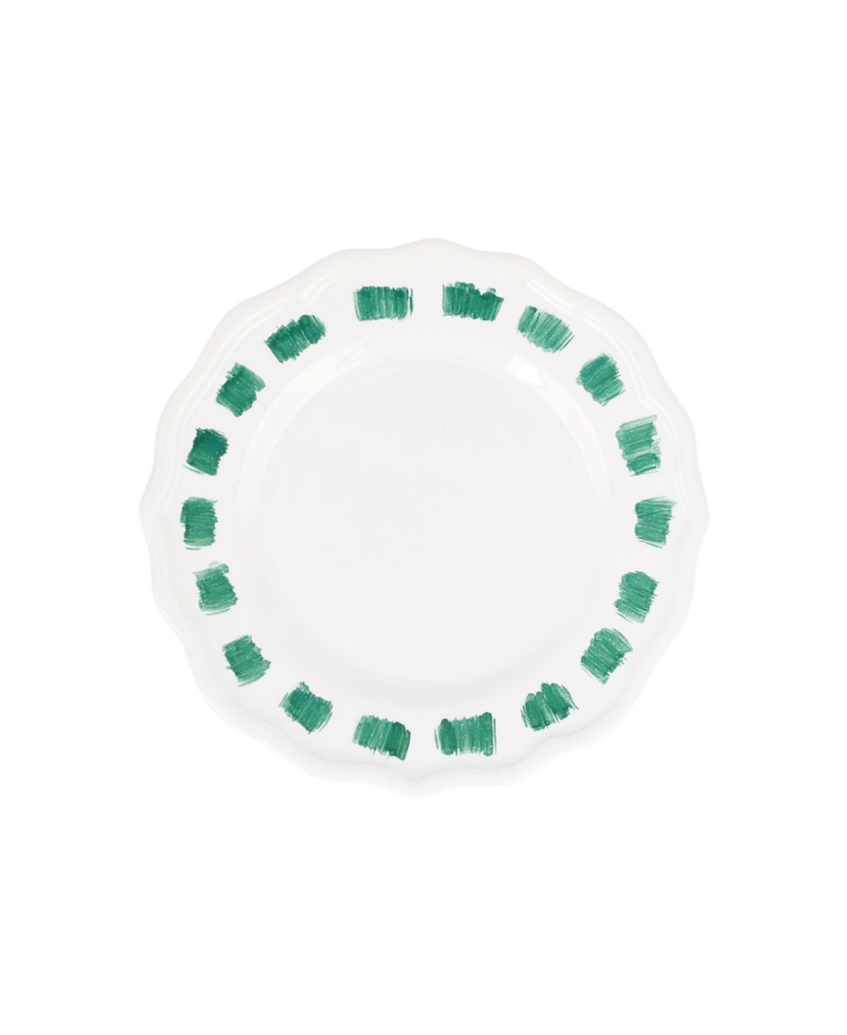 Vietri Lisbon Stitch Cocktail Plate