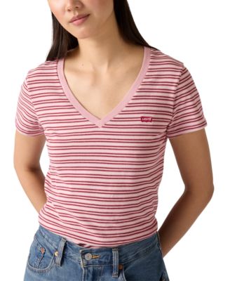 Women's Perfect Cotton V-Neck Short-Sleeve T-Shirt