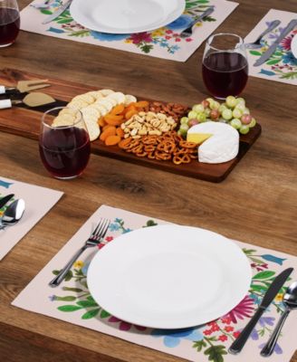 Spring Petals Premier Fabric Placemats, Set of 4