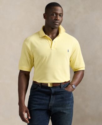 Polo Ralph Lauren Men's Big & Tall The Iconic Mesh Polo Shirt - Macy's