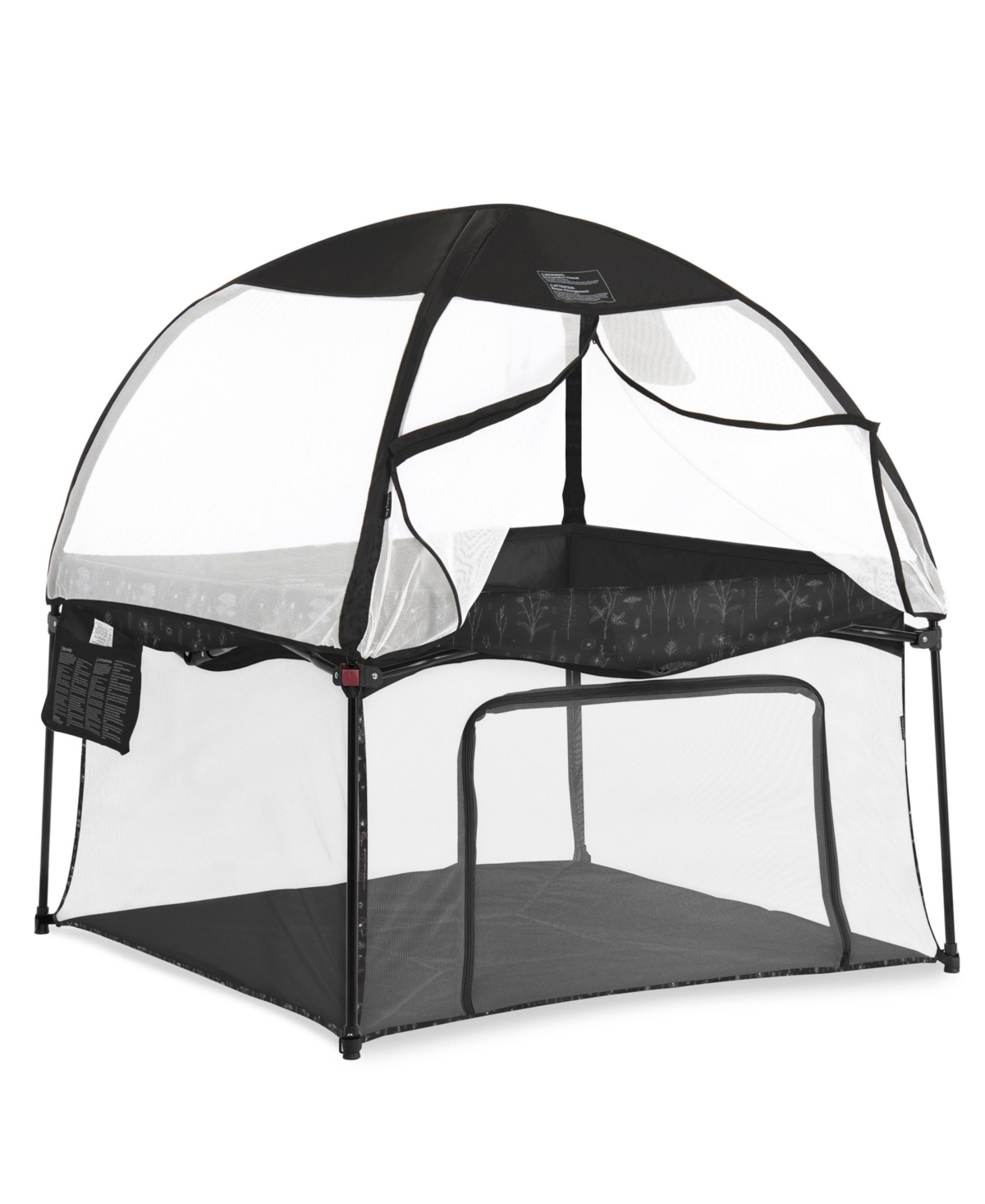 Dream On Me Ziggy Square Playpen with Canopy, Pink