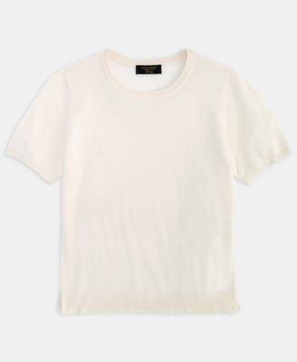 Women's Crewneck Short-Sleeve Sweater, Macy's Exclusive