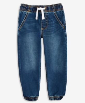 Epic Threads - Toddler Boys Fulton Knit Denim Jogger Jeans
